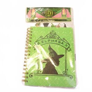Wicked Journal Notebook with Stickers Target Exclusive Elphaba Bullseye